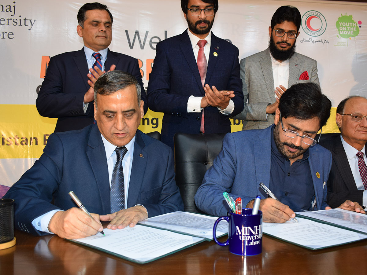 MOU with Red Crescent Society of Pakistan